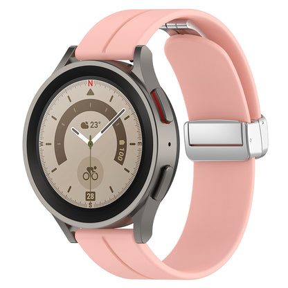 Techsuit W011 Armband für Samsung Galaxy Watch / Huawei Watch Series, 20mm, Rosa.