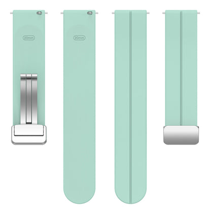 Techsuit W011 Armband für Samsung Galaxy Watch / Huawei Watch Series, 20mm, Grün.