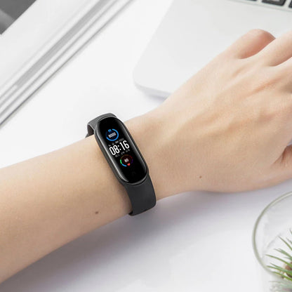 Techsuit W013 Armband für Xiaomi Band / Amazfit Band Series, Schwarz