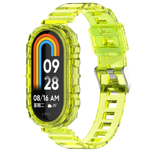 Techsuit W017 Strap for Xiaomi Smart Band 8, Yellow