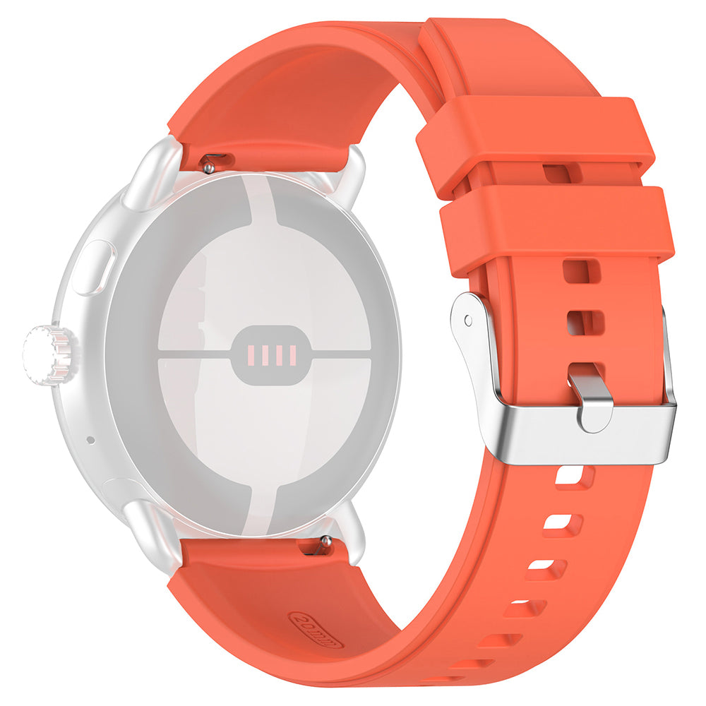 Techsuit W026 Armband für Samsung Galaxy Watch / Huawei Watch Series, 20mm, Orange