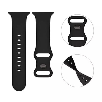 Techsuit W031 Armband für Apple Watch 42mm / 41mm / 40mm / 38mm Serie, Hellrosa