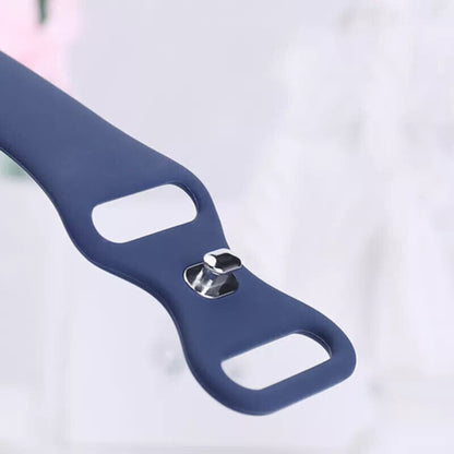 Techsuit W031 Armband für Apple Watch 49mm / 46mm / 45mm / 44mm / 42mm Serie, Dunkelviolett