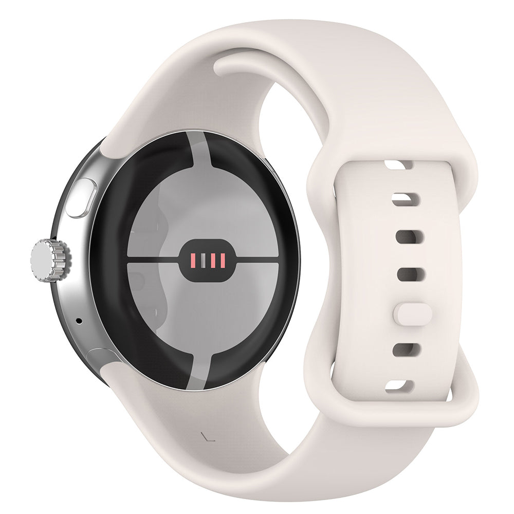 Techsuit W031 Armband für Google Pixel Watch 3 41mm / Watch 2 / Watch, Creme