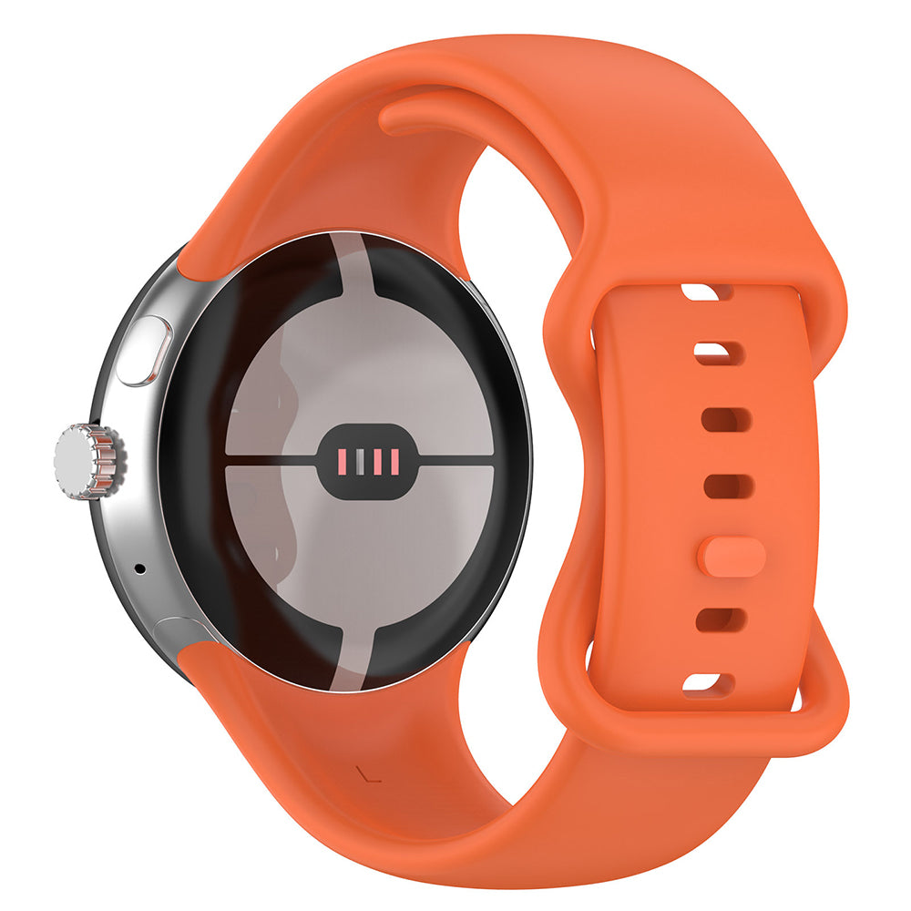 Techsuit W031 Armband für Google Pixel Watch 3 45mm, Orange