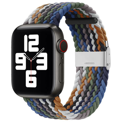 Techsuit W032 Armband für Apple Watch 42mm / 41mm / 40mm / 38mm Serie, Grün Multicolor