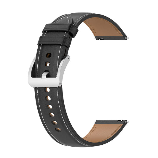 Techsuit W048 Armband für Samsung Galaxy Watch / Huawei Watch Series, 20mm, Schwarz