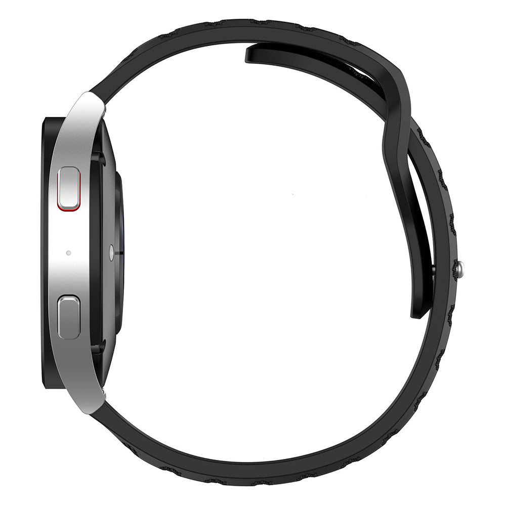 Techsuit W050 Armband für Huawei Watch / Xiaomi Watch Series, 22mm, Schwarz