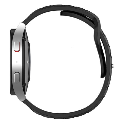 Techsuit W050 Armband für Huawei Watch / Xiaomi Watch Series, 22mm, Schwarz