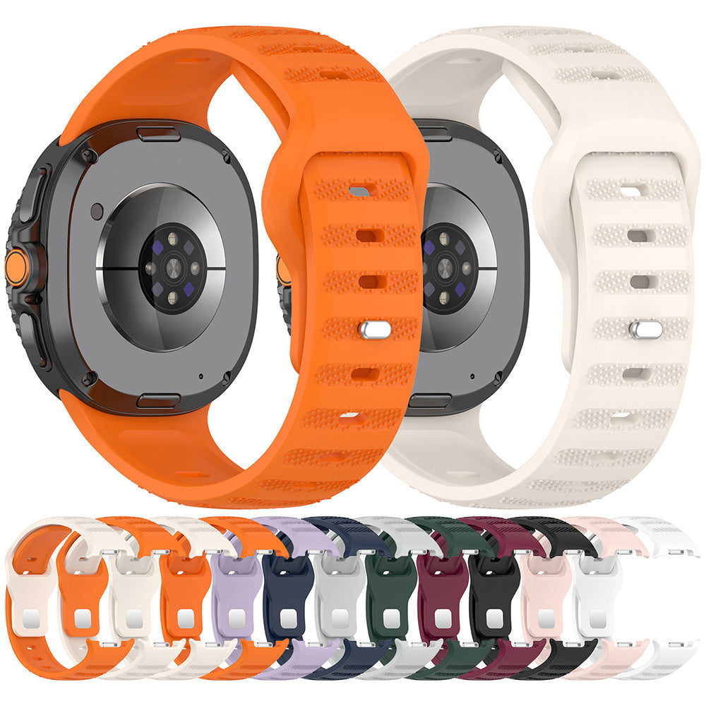 Techsuit W050 Armband für Samsung Galaxy Watch 8 Classic / Watch8 44mm / Watch 8 40mm, Blau