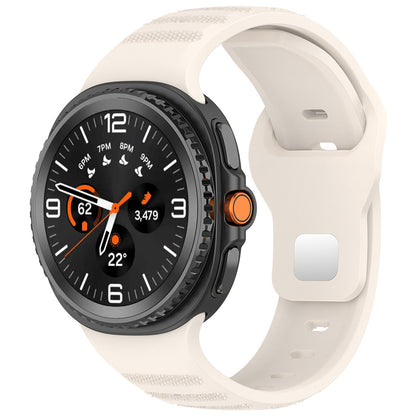 Techsuit W050 Armband für Samsung Galaxy Watch 8 Classic / Watch8 44mm / Watch 8 40mm, Beige