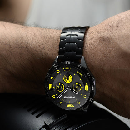 Techsuit W063 Armband für Huawei Watch / Xiaomi Watch Series, Schwarz