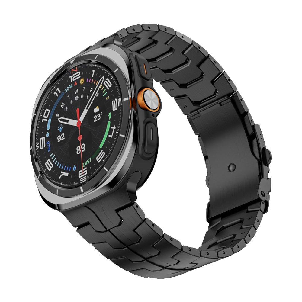 Techsuit W063 Armband für Samsung Galaxy Watch Ultra, Schwarz