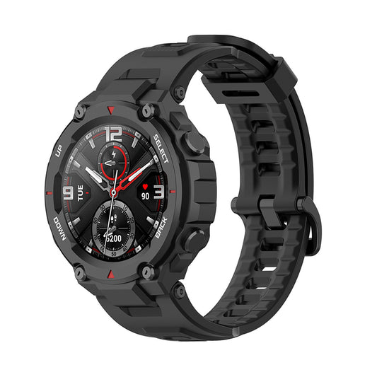 Techsuit W067 Armband für Amazfit T-Rex Pro / T-Rex, Schwarz