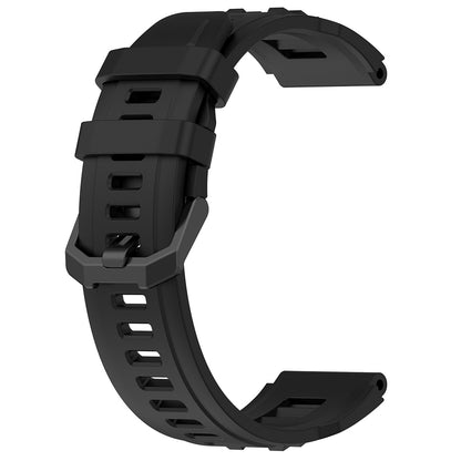 Techsuit W067 Armband für Amazfit T-Rex Ultra, Schwarz