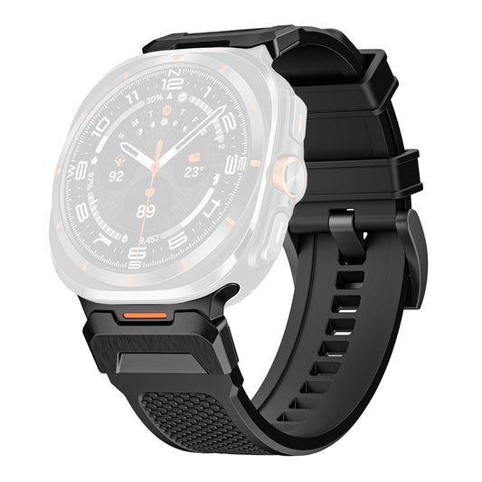 Techsuit W068 Armband für Samsung Galaxy Watch Ultra, Schwarz