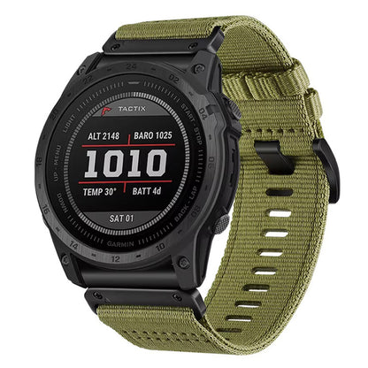 Techsuit W070 Armband für Garmin Watch Fenix / Forerunner Series, 22mm, Grün