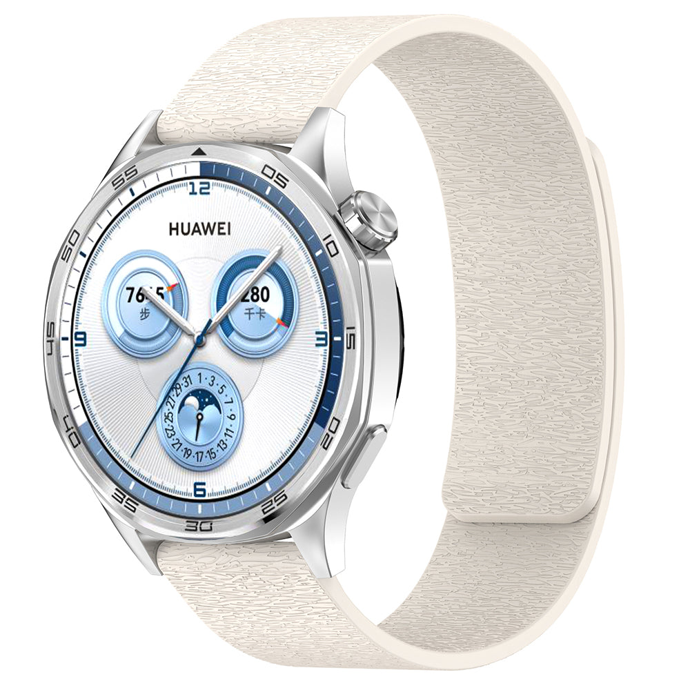 Techsuit W074 Armband für Samsung Galaxy Watch Series, 20mm, Beige