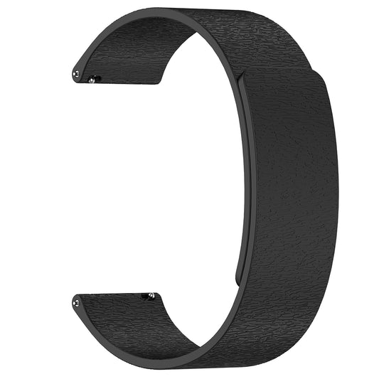 Techsuit W074 Armband für Samsung Galaxy Watch Series, 20mm, Schwarz