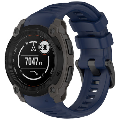 Techsuit W076 Armband für Garmin Instinct E 40mm, Dunkelblau