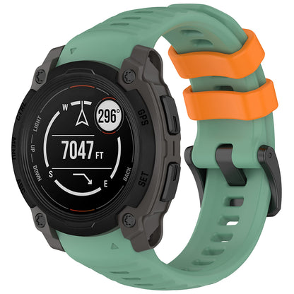 Techsuit W076 Armband für Garmin Instinct E 45mm, Hellgrün