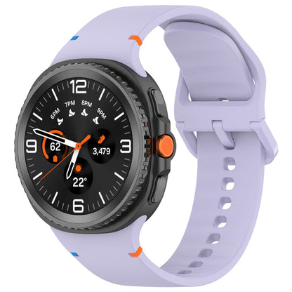 Techsuit W079 Armband für Samsung Galaxy Watch 8 Classic / Watch8 44mm / Watch 8 40mm, Lila