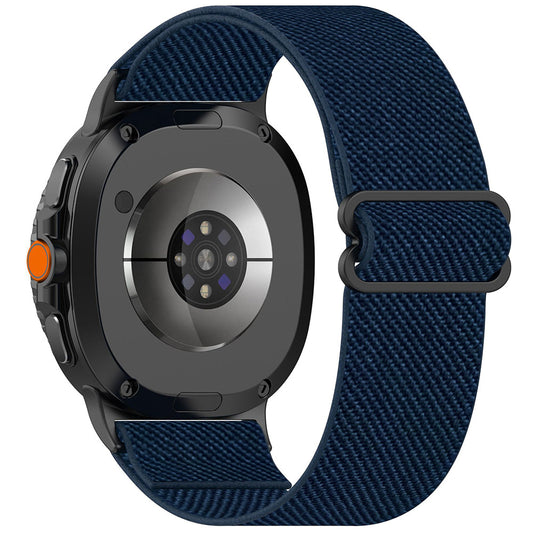 Techsuit W080 Armband für Samsung Galaxy Watch 8 Classic / Watch8 44mm / Watch 8 40mm, Dunkelblau