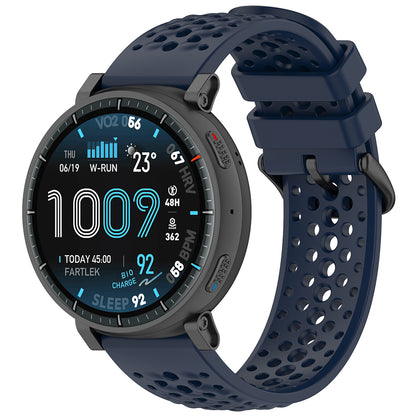 Techsuit W083 Armband für Amazfit Watch / Samsung Watch Series, 22mm, Marineblau