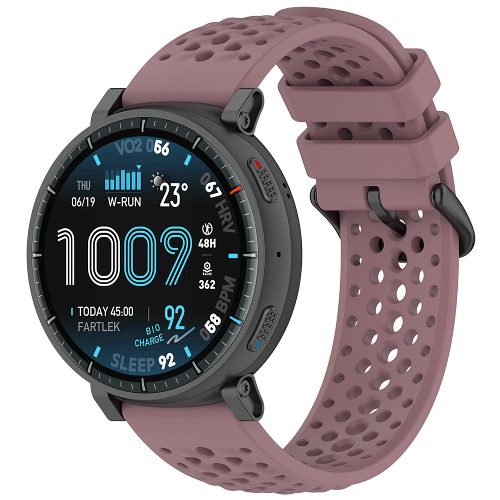 Techsuit W083 Armband für Amazfit Watch / Samsung Watch Series, 22mm, Lila