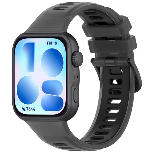 Techsuit W084 Armband für Huawei Watch Fit 5 Pro / Fit 5 / Fit 4 Pro / Fit 4 / Fit 3, Schwarz