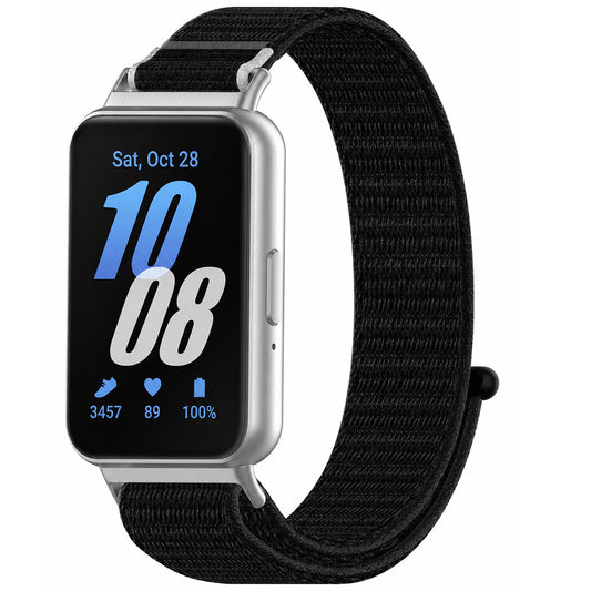 Techsuit W087 Armband für Samsung Galaxy Fit3 R39M, Schwarz