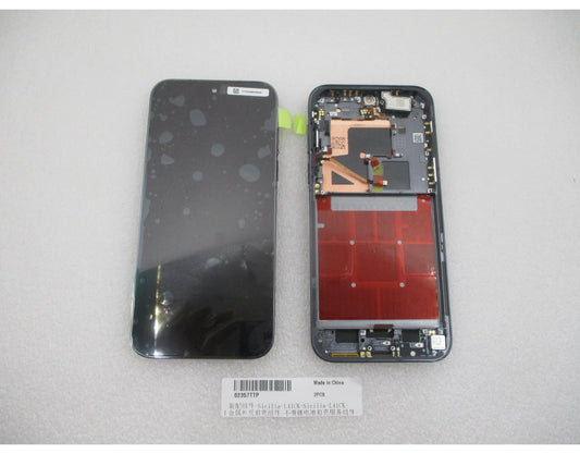 Display mit Touchscreen für Huawei Pura 90s Pro Max, mit Rahmen, Schwarz (Graphite Black), Service Pack 02357TTP