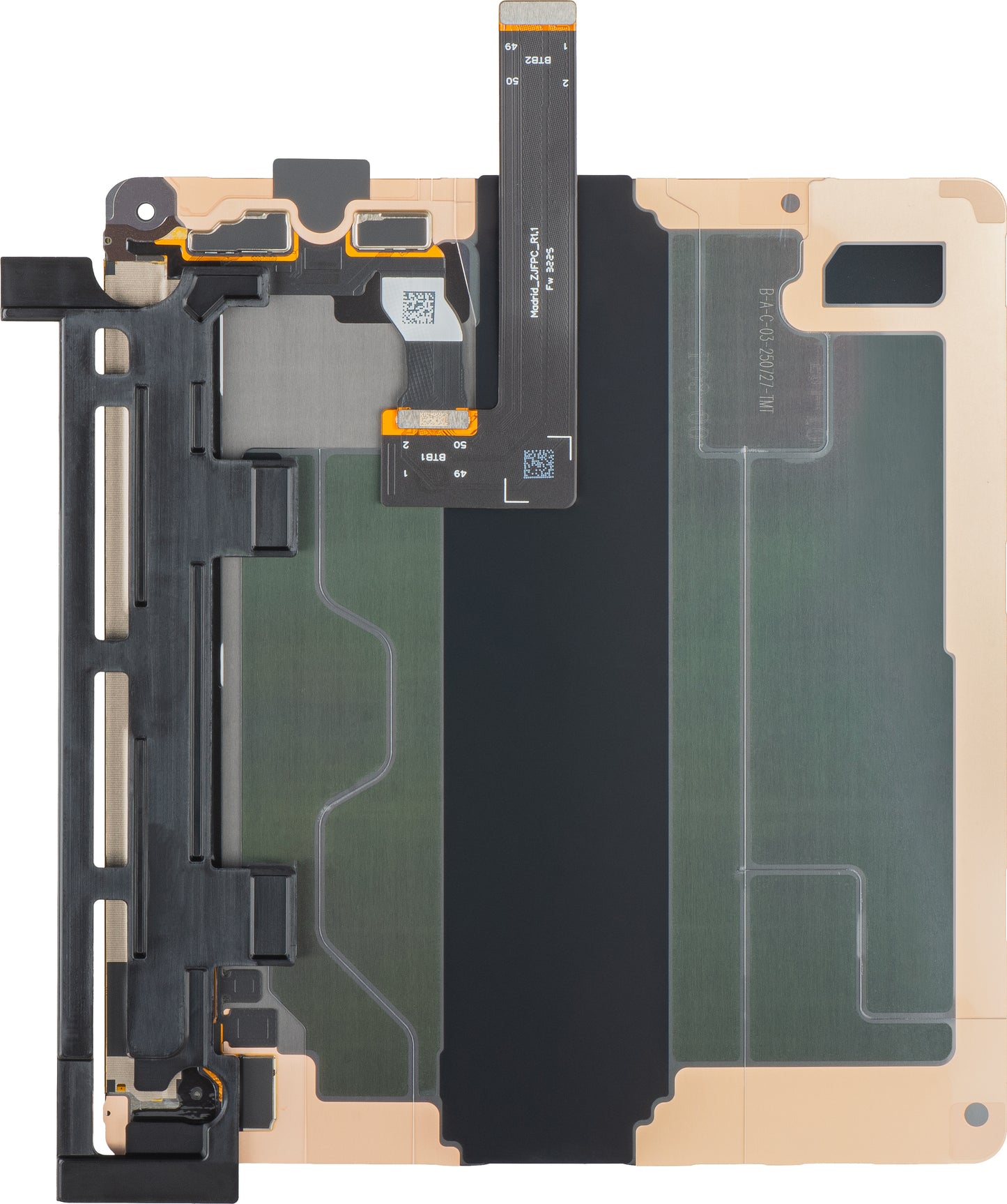Display mit Touchscreen Huawei Mate X7, Sub Inner, Service Pack 23021670