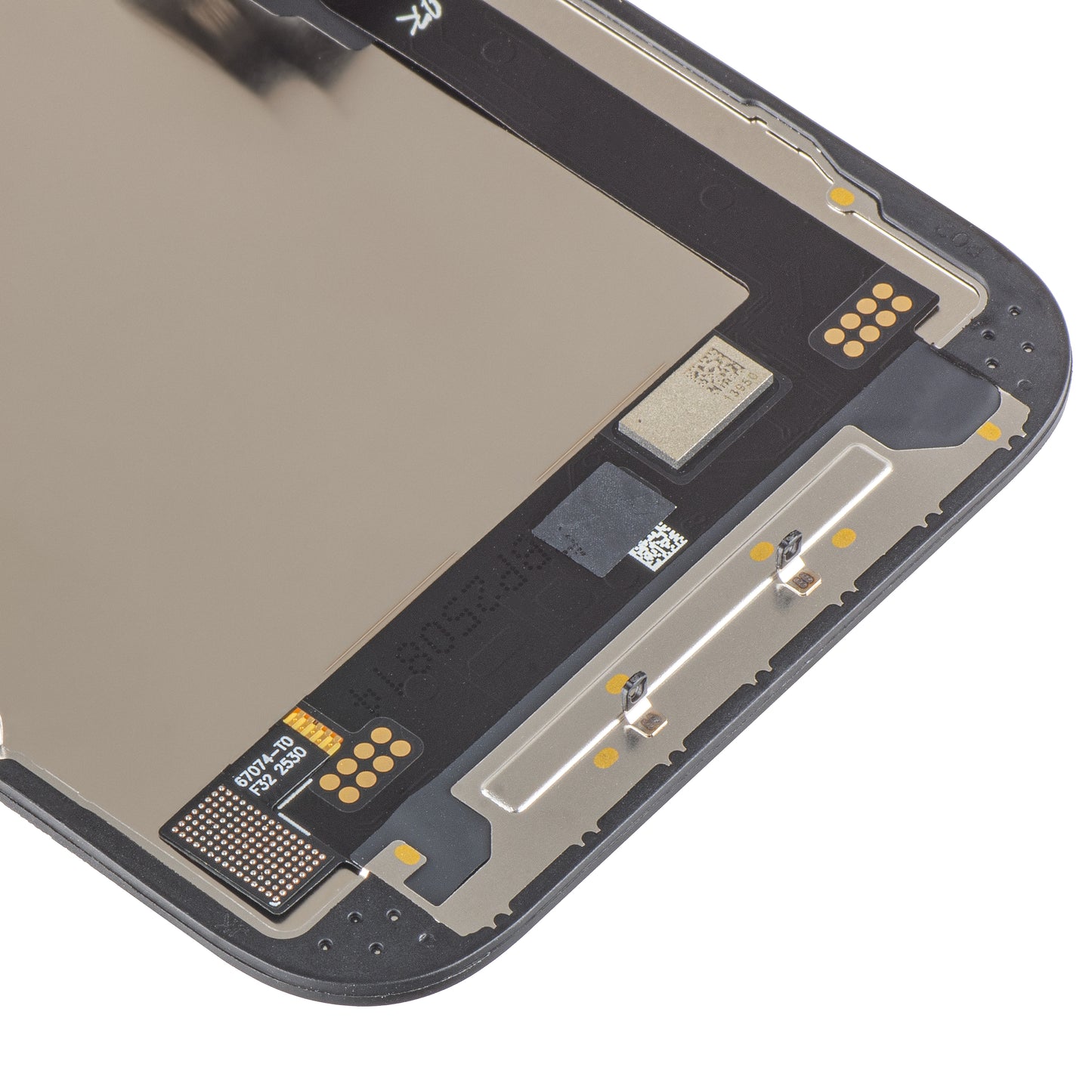 JK Touchscreen Display for Apple iPhone 16, with Frame, Movable In-Cell IC LCD Version, Black