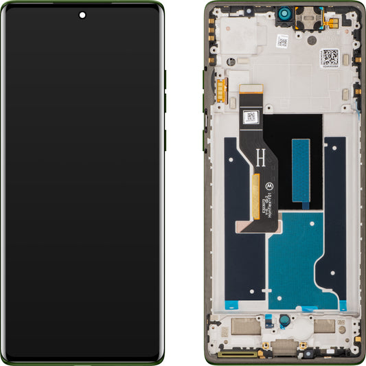 Display mit Touchscreen Motorola Edge 50 Fusion, mit Rahmen, Grün (Forest Green), Service Pack 5D68C25167