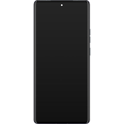 Touchscreen-Display Motorola Edge 40 Pro, mit Rahmen, Schwarz (Interstellar Schwarz), Service Pack 5D68C22010 