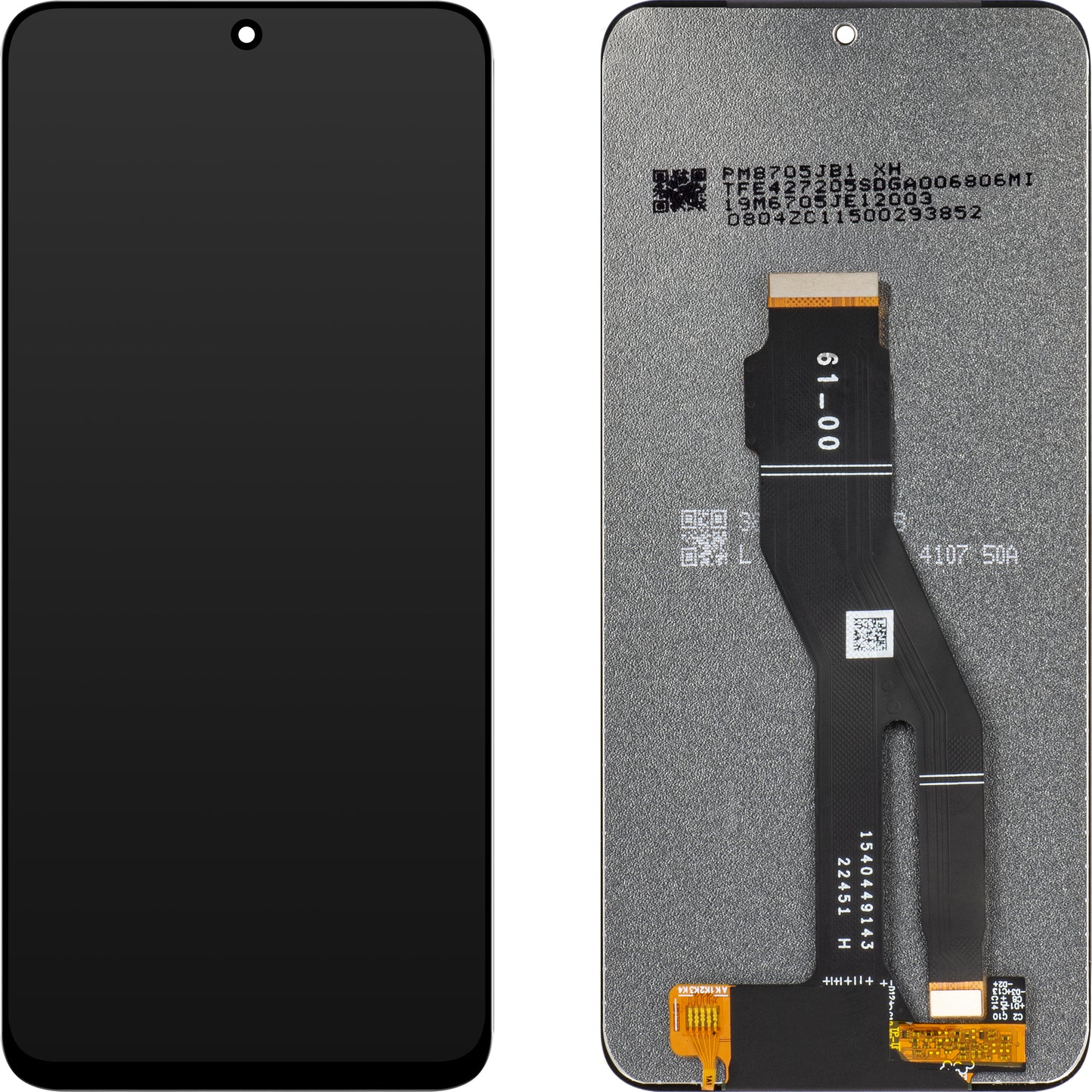 Display mit Touchscreen MP kompatibel mit Honor 90 Lite / X8a