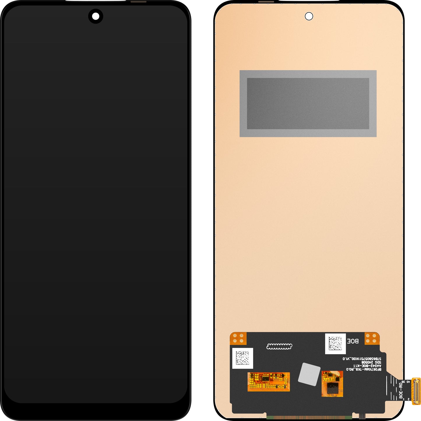 Display mit Touchscreen MP kompatibel mit Oppo F25 Pro / Reno11 F