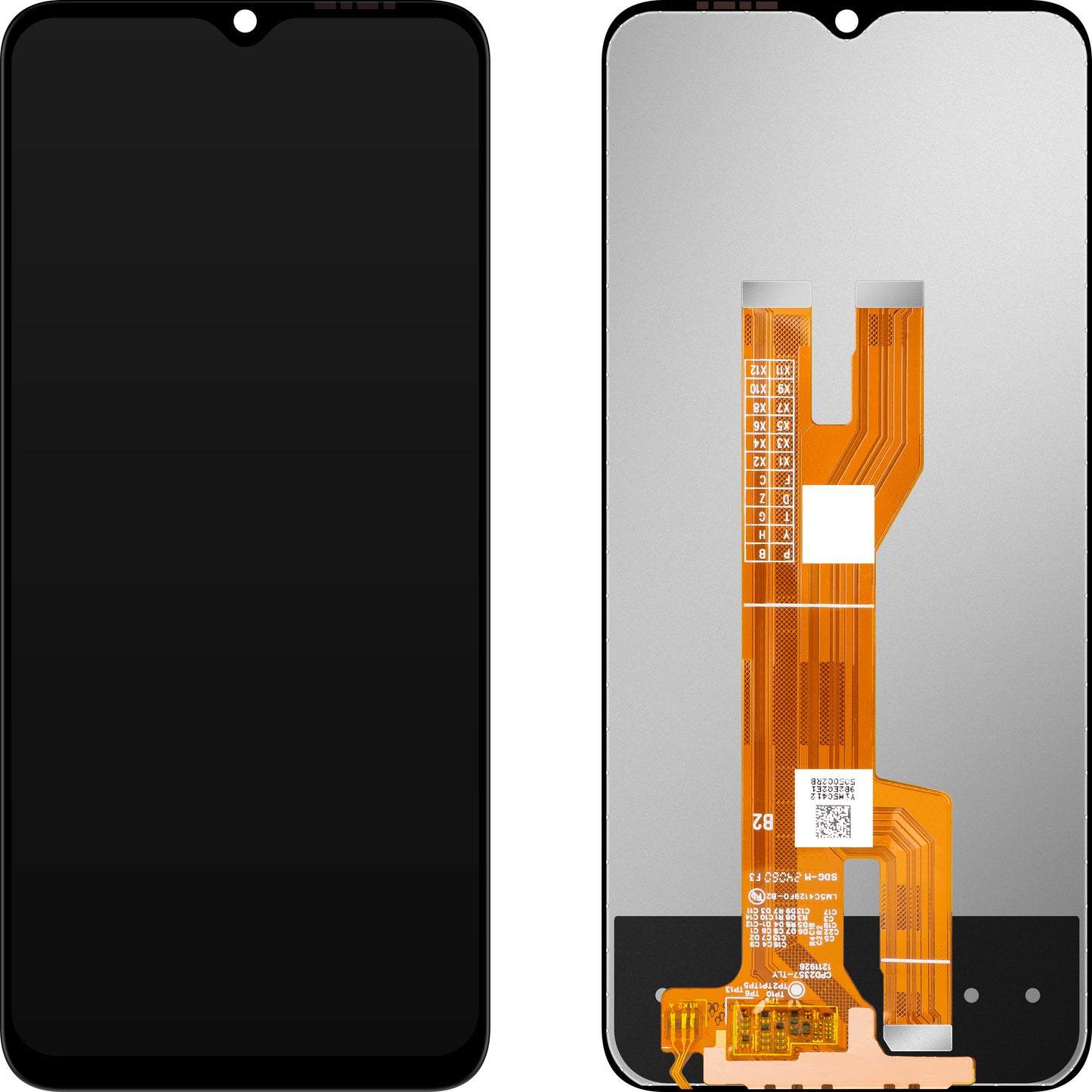 Display mit Touchscreen MP kompatibel mit vivo Y03 / Y18 / Y18e / Y28s / Y37