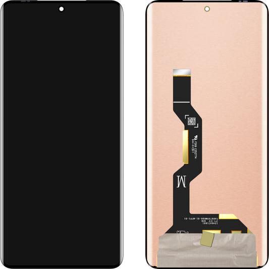 Display mit Touchscreen MP kompatibel mit Motorola Edge 50 / Edge 50 Pro, OLED-Version