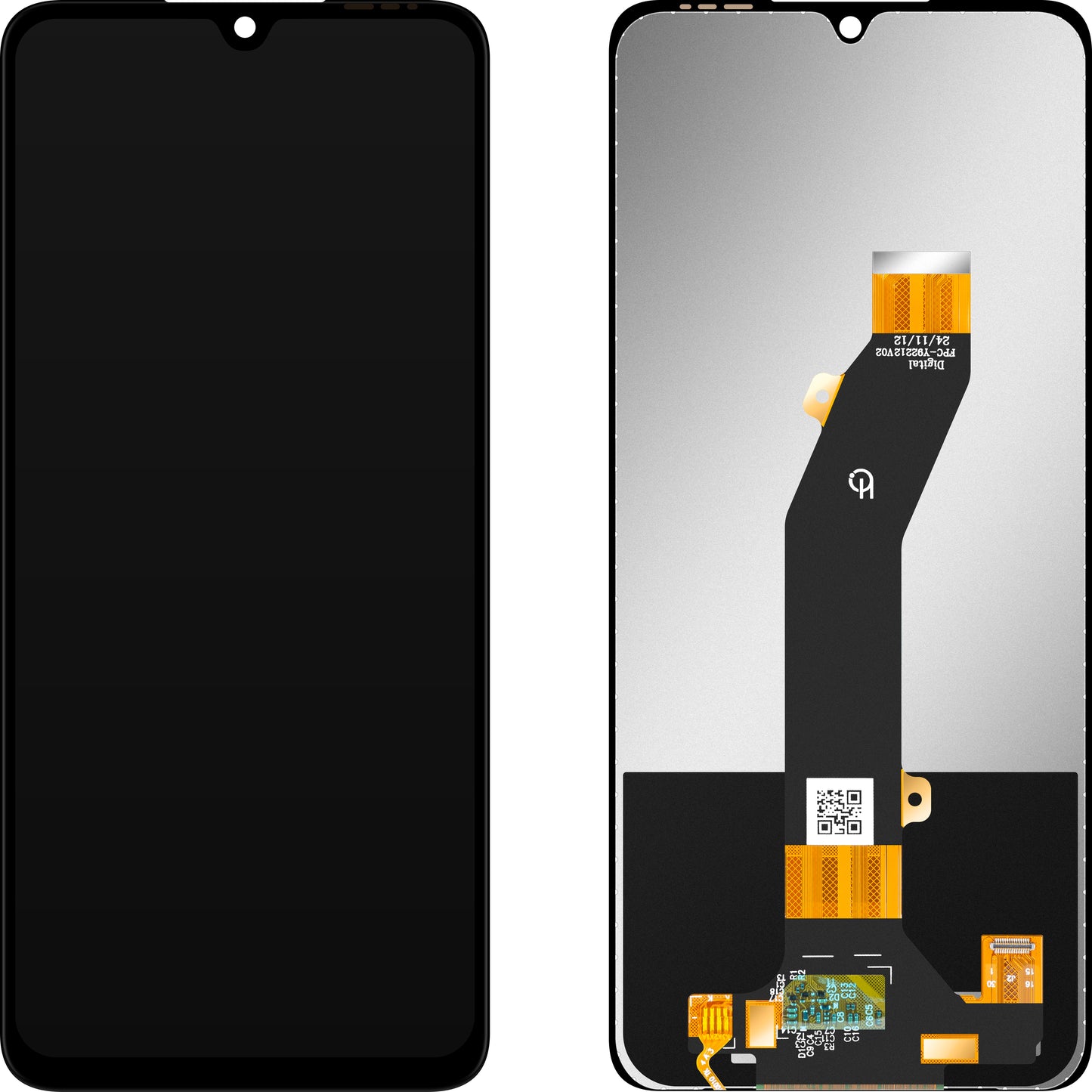 MP Touchscreen-Display kompatibel mit ZTE Blade V70 Max