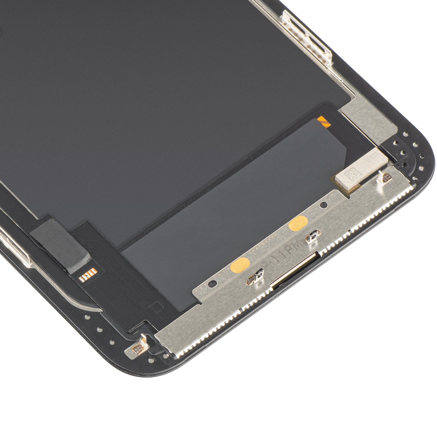 MP Touchscreen-Display kompatibel mit Apple iPhone 11 Pro Max, mit Rahmen, OLED FHD IC Movable Version, Schwarz