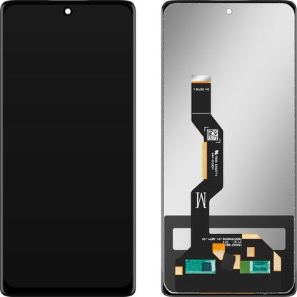 Display mit Touchscreen MP kompatibel mit Motorola Moto G85