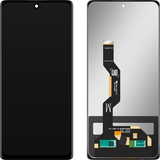 Display mit Touchscreen MP kompatibel mit Motorola Moto G85