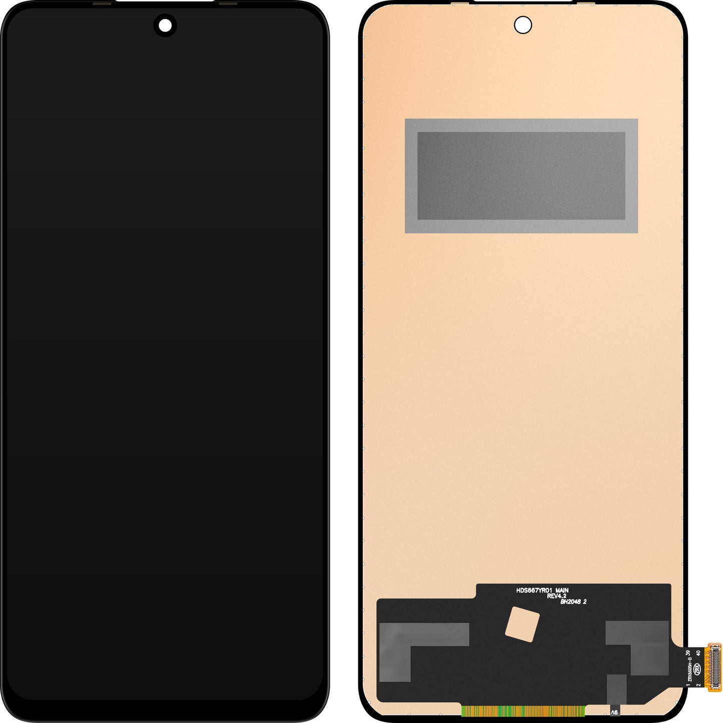 Display mit Touchscreen MP kompatibel mit Xiaomi Poco X4 Pro 5G / Redmi Note 10 Pro / Note 10 Pro Max / Note 11 Pro / Note 11 Pro 5G / Note 12 Pro 4G