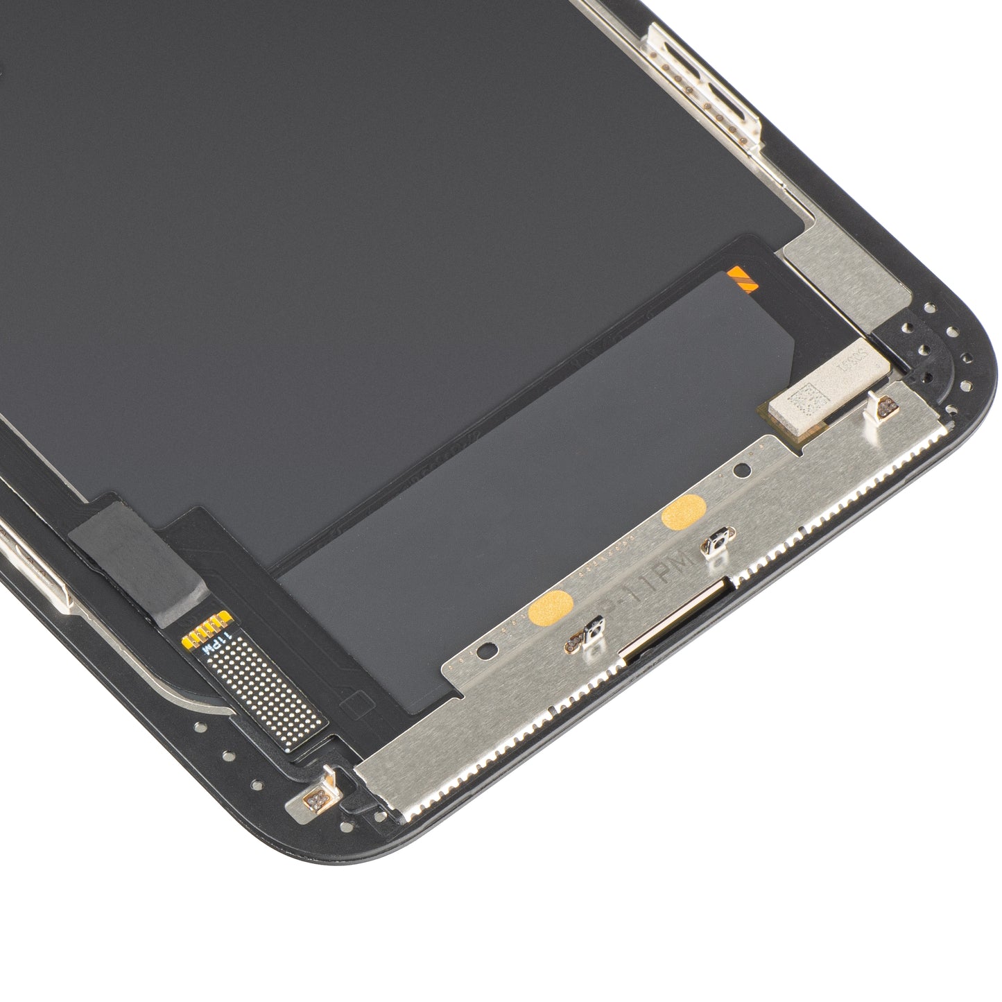 MP Touchscreen-Display kompatibel mit Apple iPhone 11 Pro Max, mit Rahmen, OLED FHD IC Movable Version, Schwarz