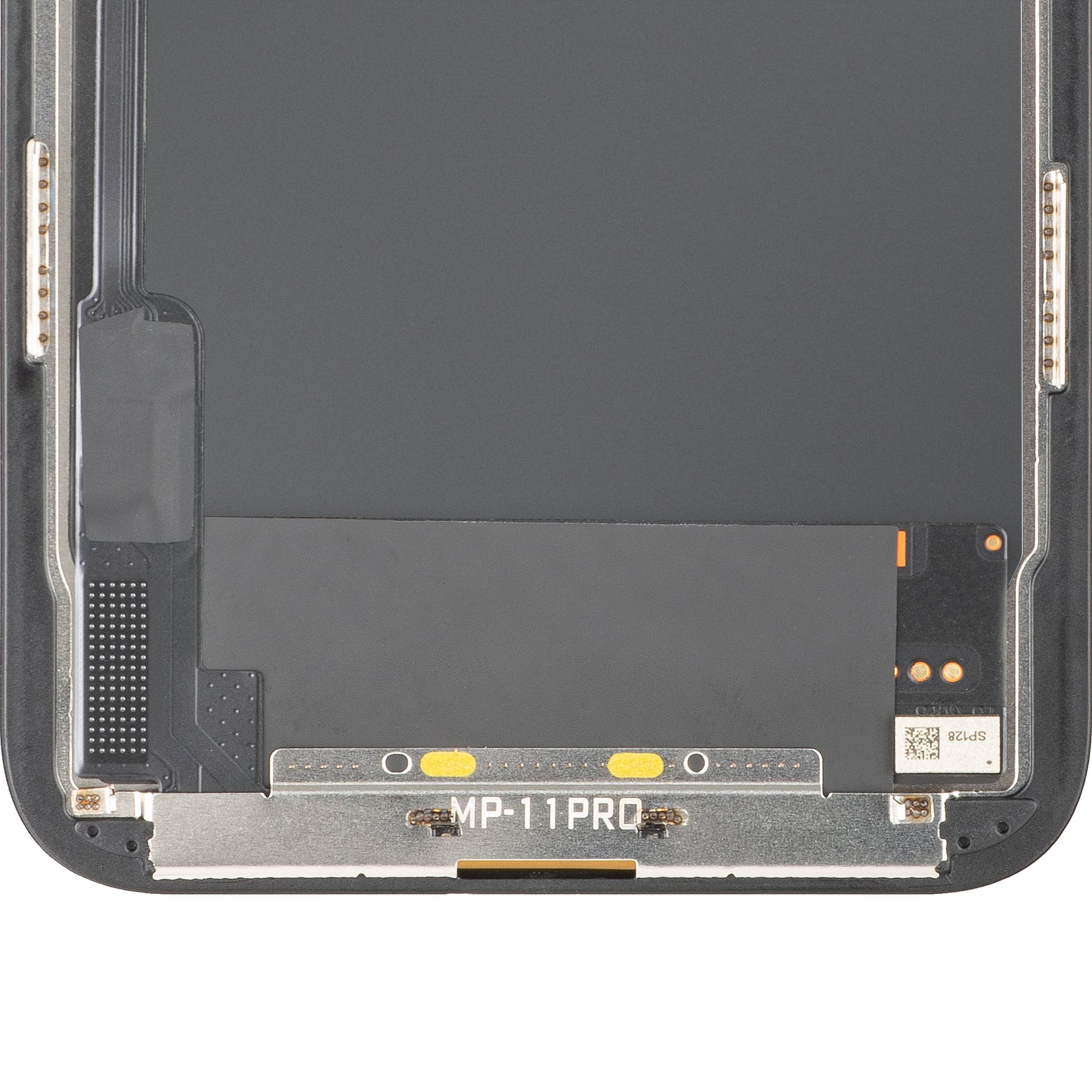 MP Touchscreen-Display kompatibel mit Apple iPhone 11 Pro, mit Rahmen, OLED FHD IC Movable Version, Schwarz