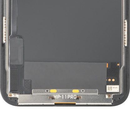MP Touchscreen-Display kompatibel mit Apple iPhone 11 Pro, mit Rahmen, OLED FHD IC Movable Version, Schwarz