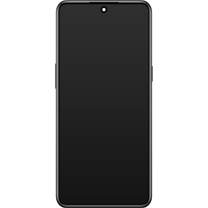 Display mit Touchscreen OnePlus 10T / Ace Pro, mit Rahmen, Schwarz (Moonstone Black), Service Pack 4130326