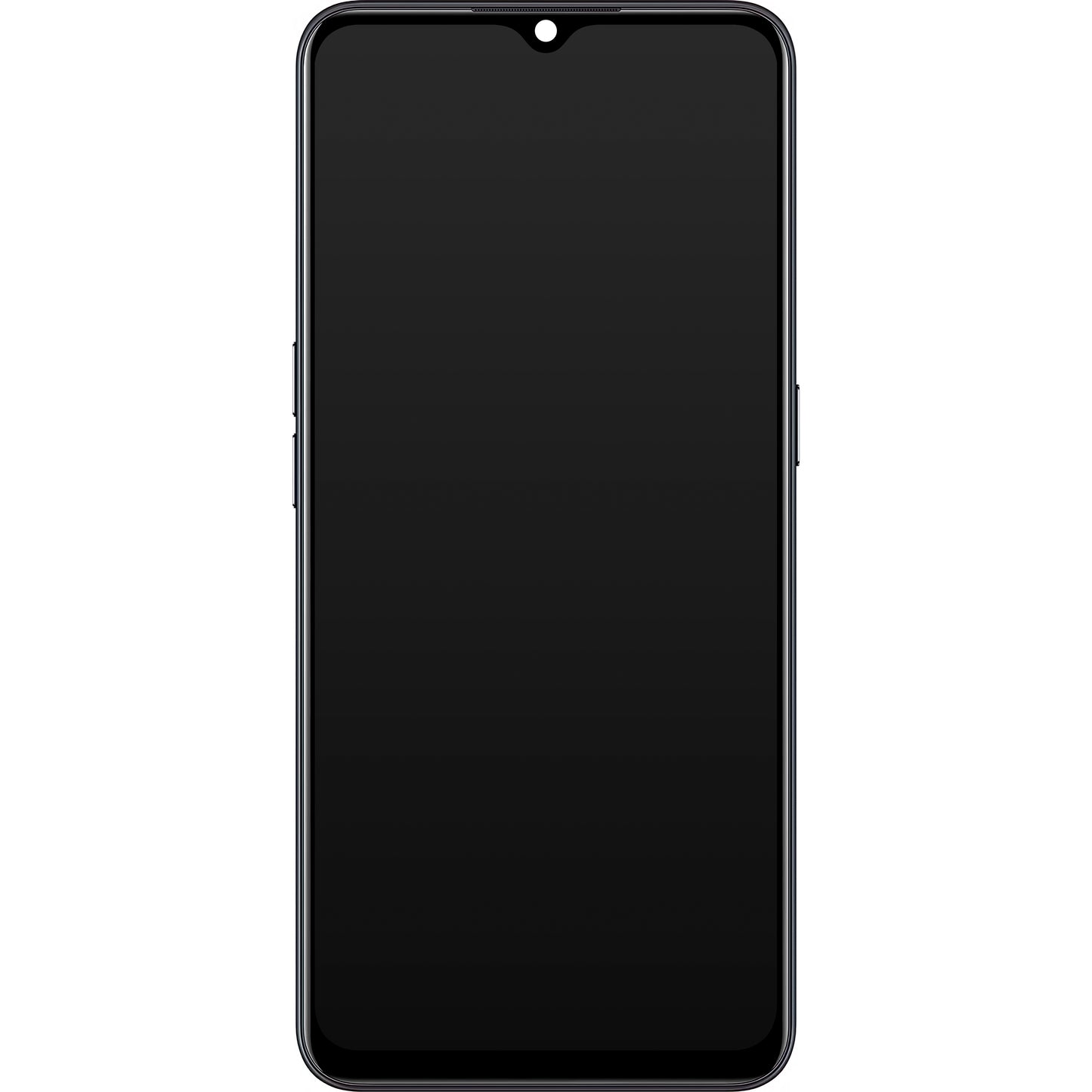 Display mit Touchscreen Oppo Reno3 5G / Find X2 Lite, mit Rahmen, Moonlight Black, Service Pack 4903624
